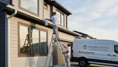 Professional gutter painting for homes in Vancouver, WA by expert house painters