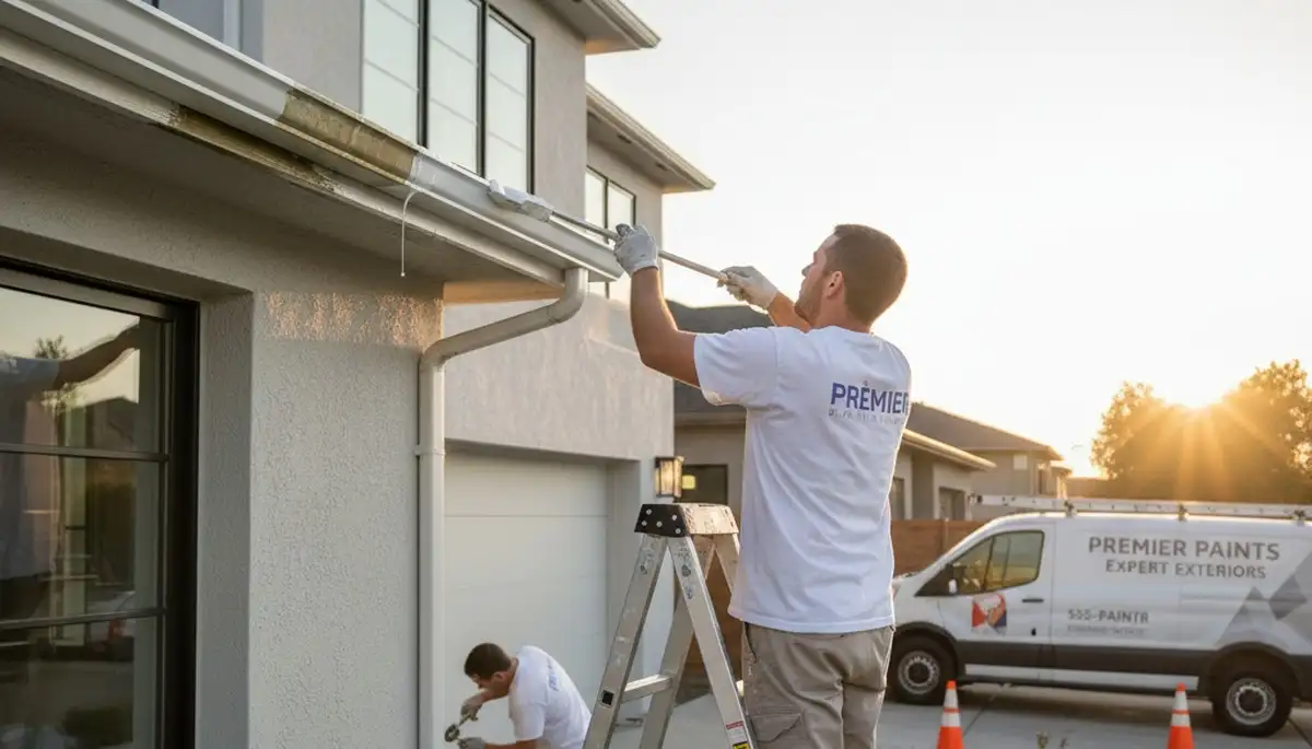 Professional gutter painting service in Vancouver, WA by expert house painters