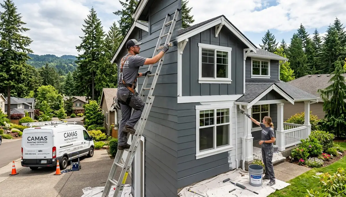 Professional house painters in Vancouver WA providing expert exterior and interior painting services