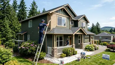 Professional house painters serving Vancouver WA homes with expert exterior painting services