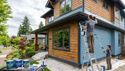 Professional house painters in Vancouver WA providing expert exterior and interior painting services