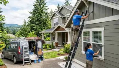 Professional house painters in Vancouver WA providing expert residential painting services