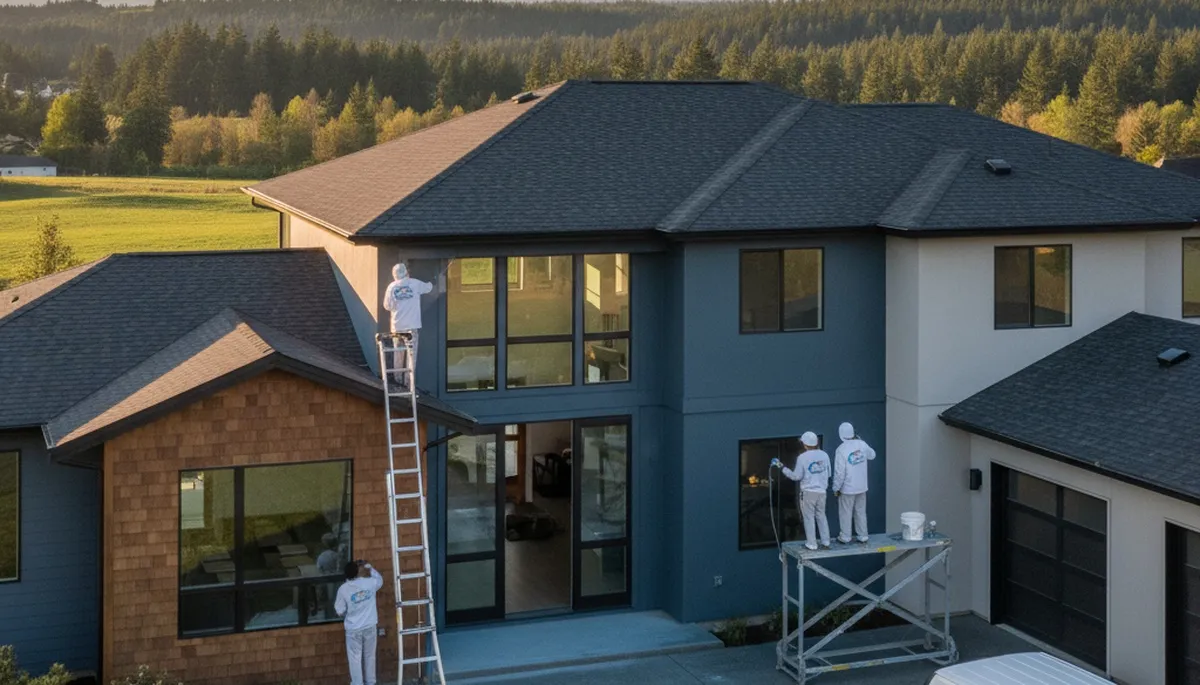 Professional house painting service in Vancouver, WA for residential interior and exterior projects
