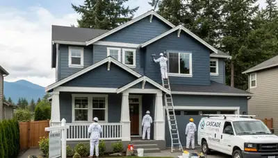 Vancouver, WA house painters providing professional interior and exterior painting services